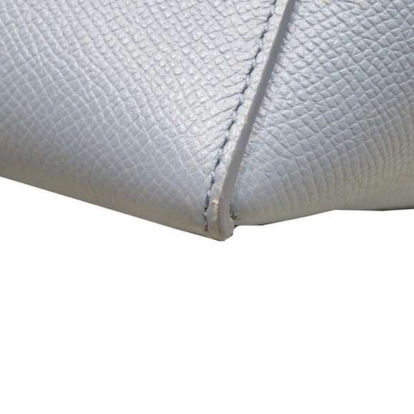 CELINE Belt Bag Micro Handbag Blue Leather - Picture 6 of 16